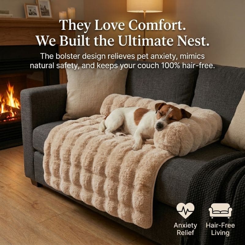 The CloudGuard™: Orthopedic Support & Anxiety Relief for Your Best Friend.