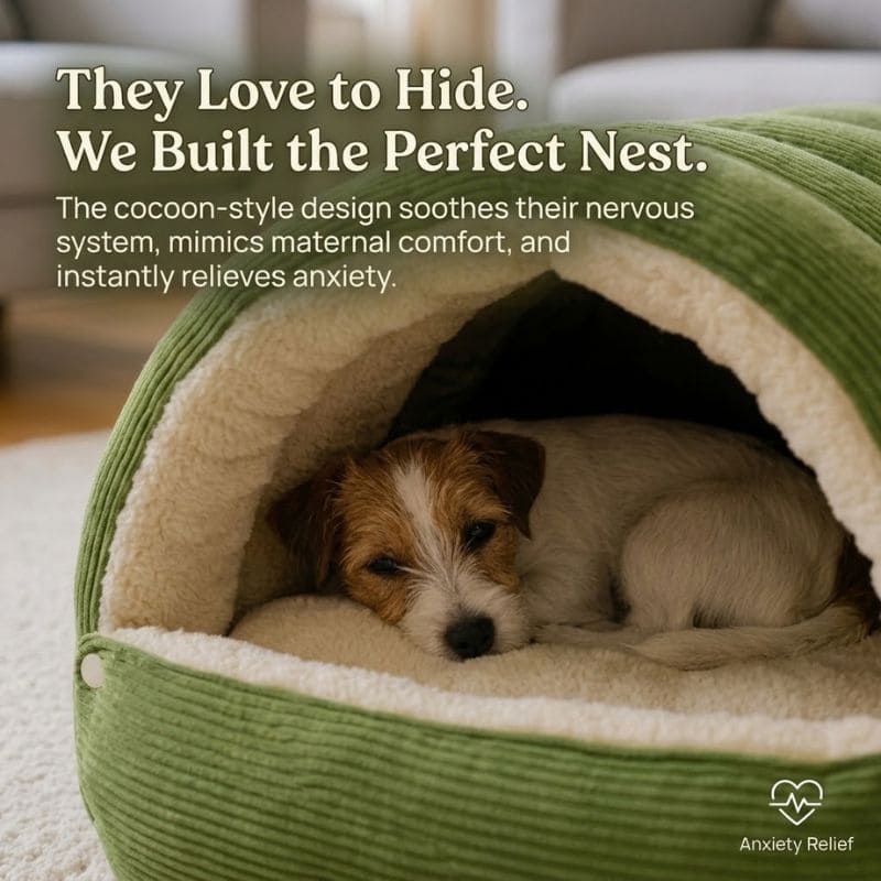 The Cosy Cocoon™: Anti-Anxiety Sanctuary & Orthopedic Support