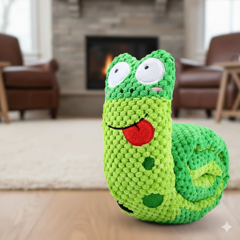 Squeaky Hide-a-Treat Caterpillar