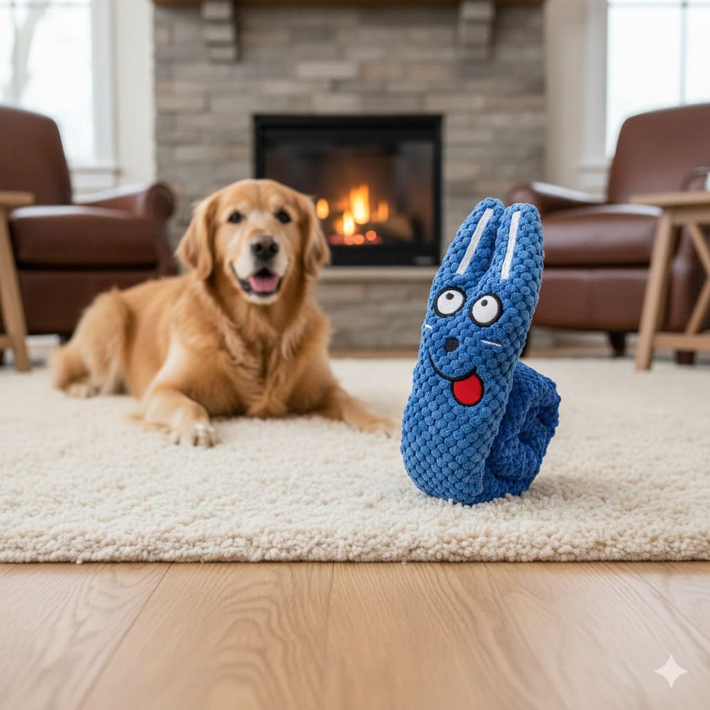 Squeaky Hide-a-Treat Caterpillar