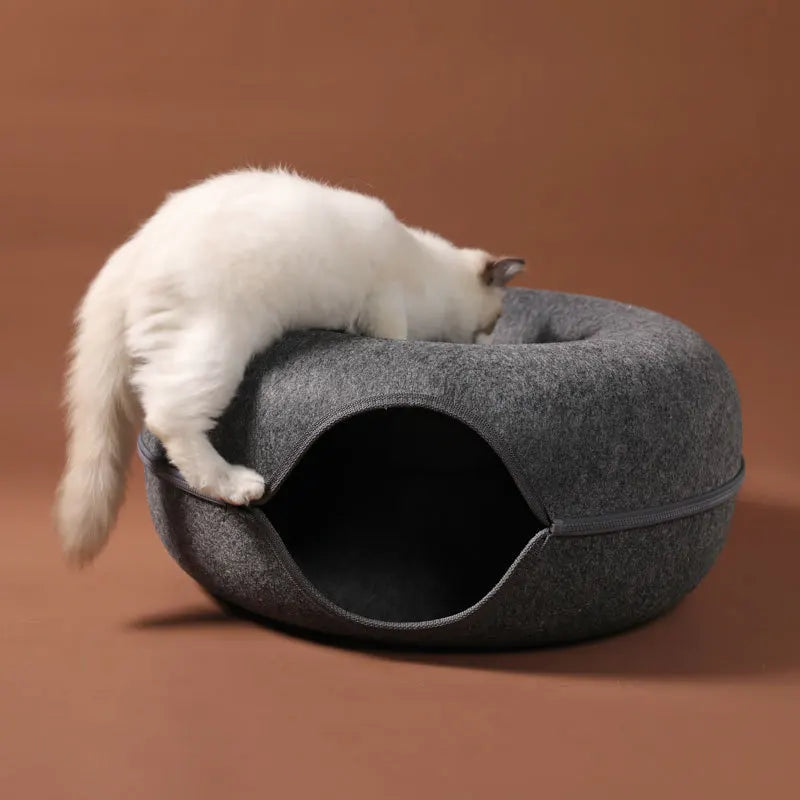 Donut Tunnel Toy - Cat Cave