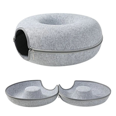 Donut Tunnel Toy - Cat Cave